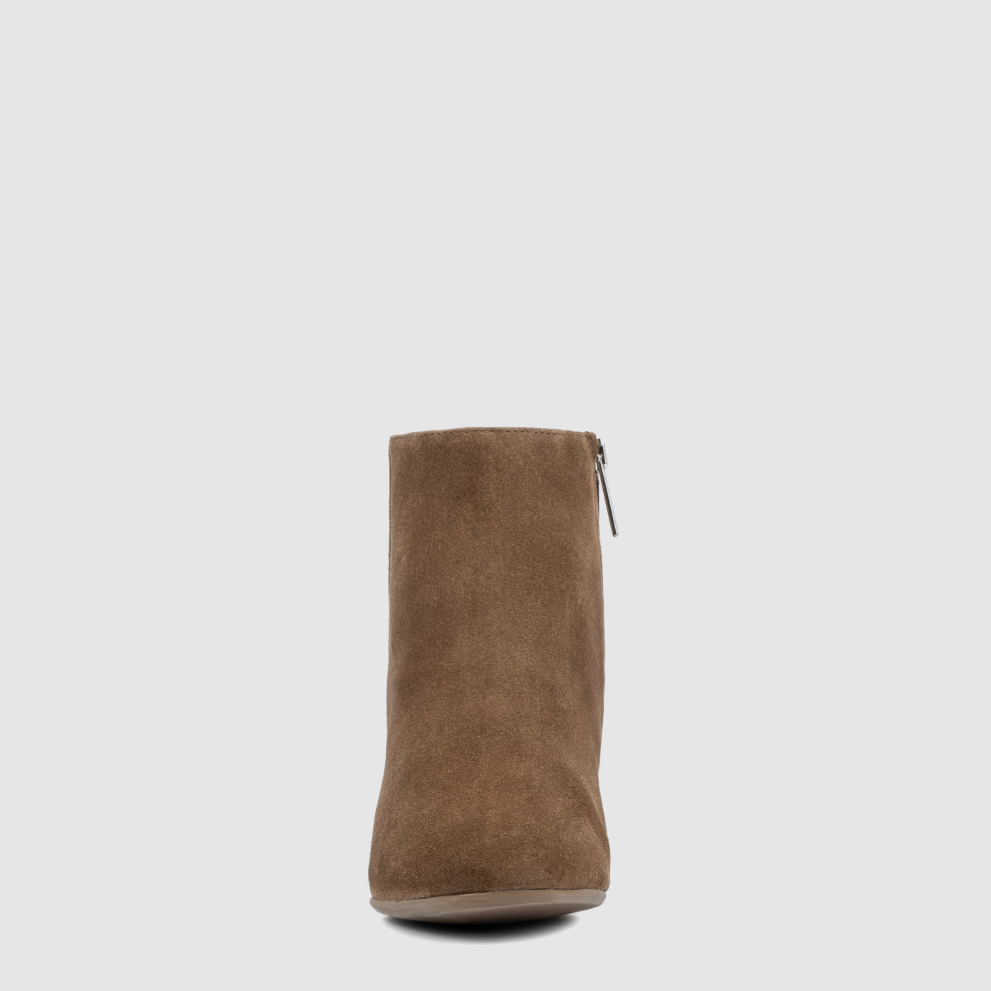 Ulyssa ankle boot in champagne suede with a hidden wedge, alternate view